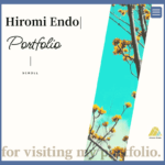 Hiromi Endo ポートフォリオサイトの画像